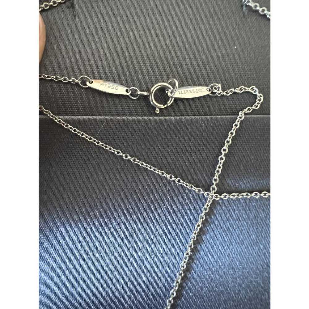 Tiffany & Co Elsa Peretti platinum necklace - image 5