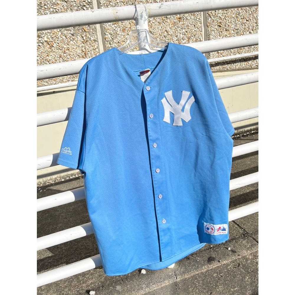 Majestic × New York Yankees × Vintage 90s New Yor… - image 2