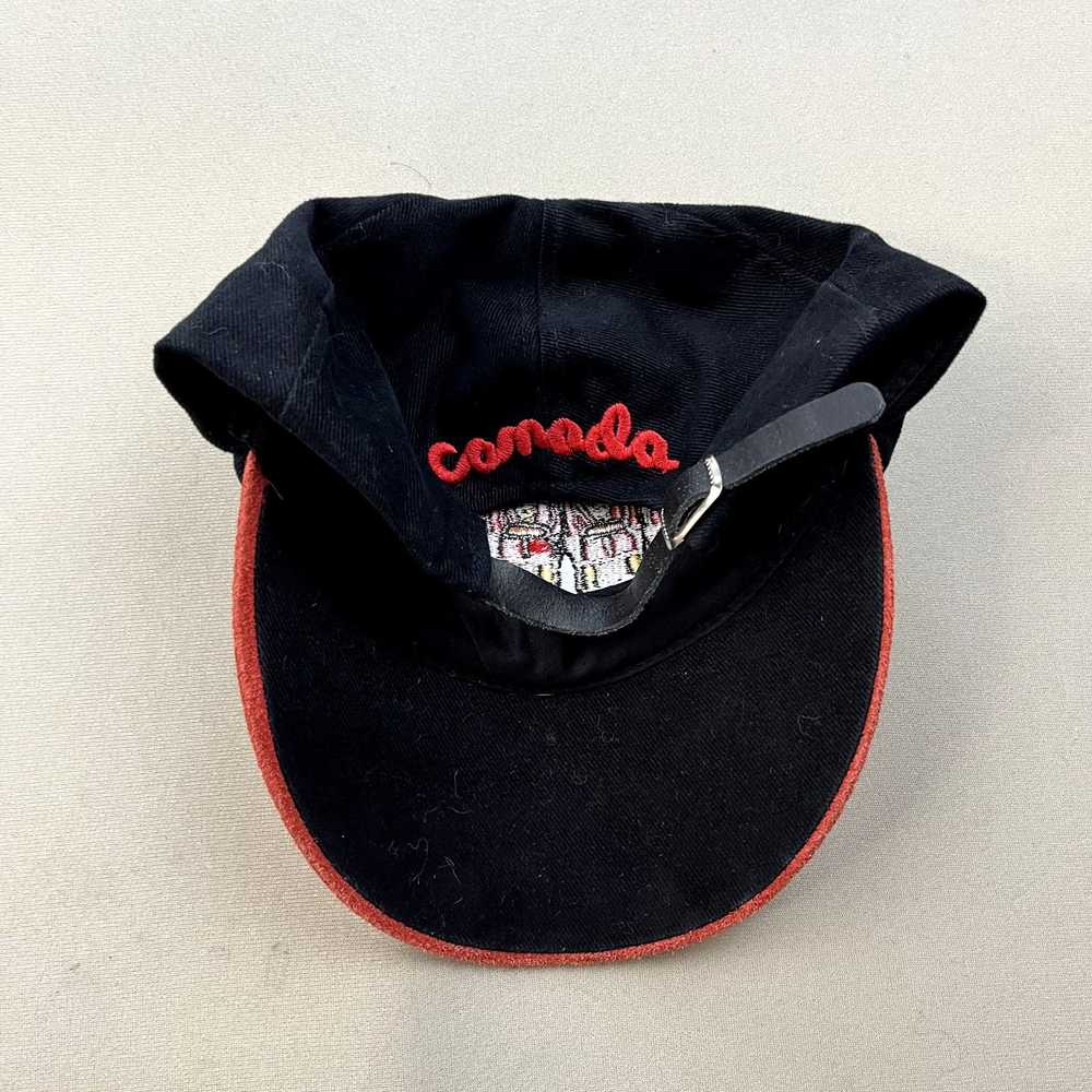 Canada × Vintage Vintage Canada Hat Strapback Bla… - image 4