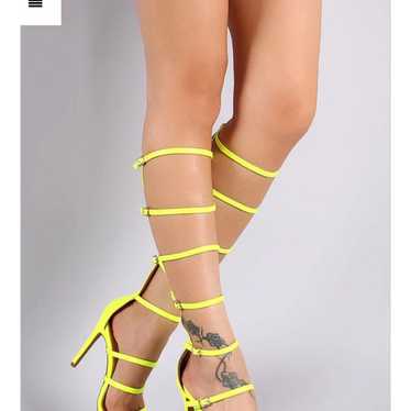 LILIANA STRAPPY BUCKLED GLADIATOR HEEL