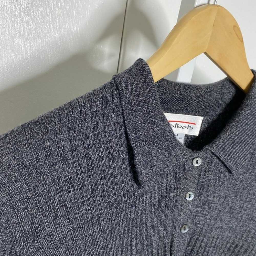 Talbots | VINTAGE Charcoal Grey/Gray Wool/Cotton … - image 4