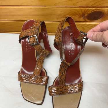 Anne Klein New York Snake Sandals