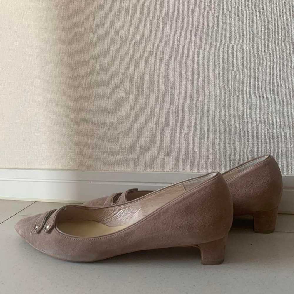 odette and odile Suede Low Heel Pumps - image 1