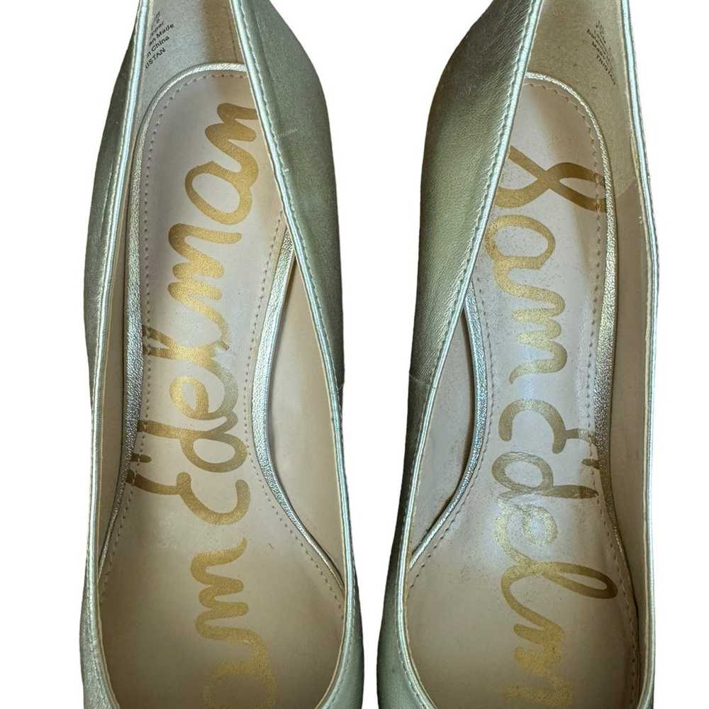 Sam Edelman Hazel Gold Metallic Women's Pumps Siz… - image 11