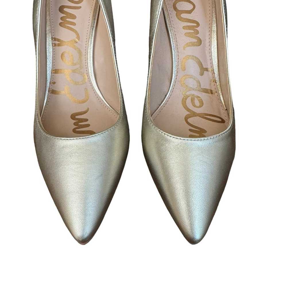 Sam Edelman Hazel Gold Metallic Women's Pumps Siz… - image 3