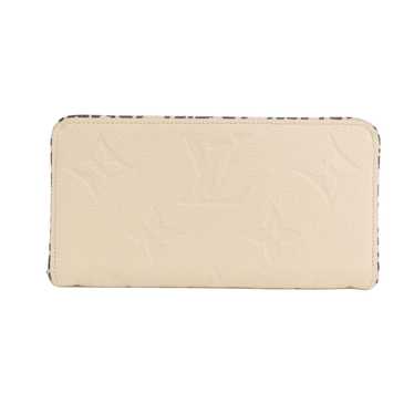 Louis Vuitton Portefeuille Zippy Ecru Leather Wal… - image 1