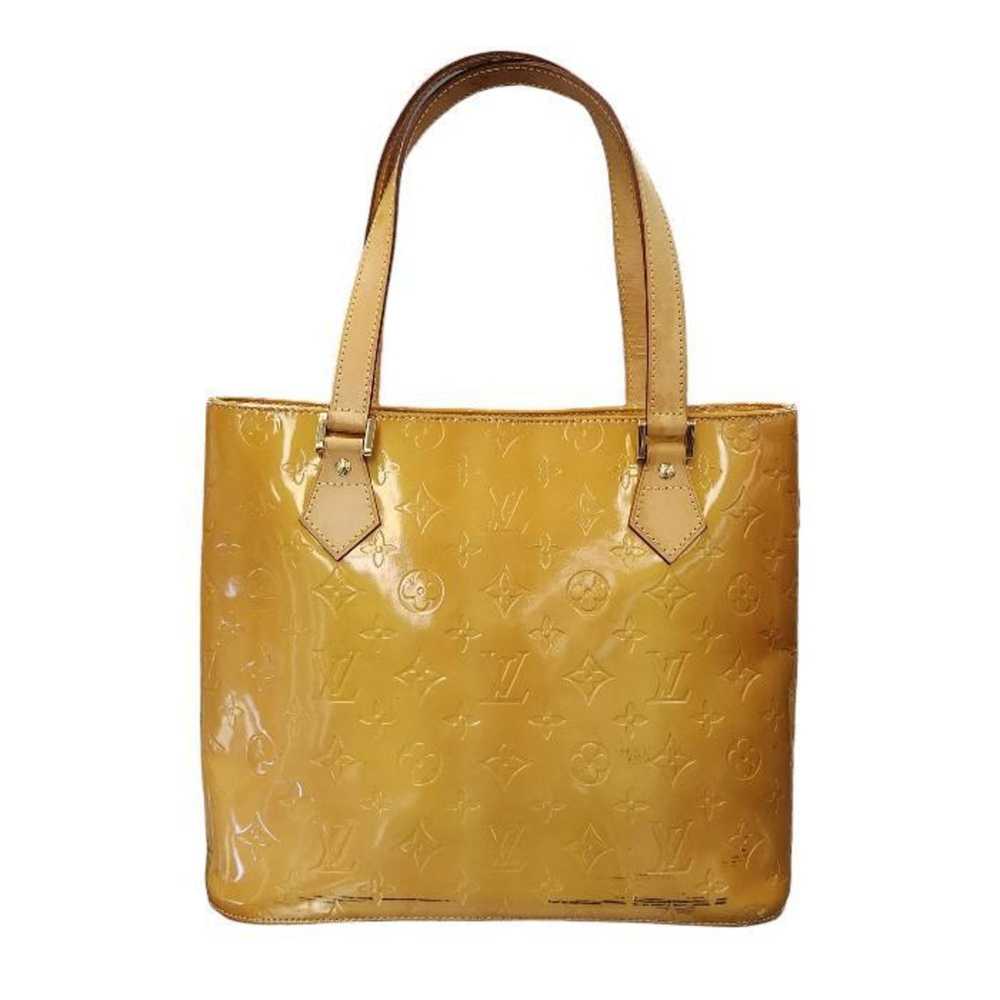 Louis Vuitton Houston Beige Patent Leather Handba… - image 2