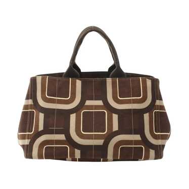 Prada Canapa Multicolour Canvas Tote Bag (Pre-Own… - image 1