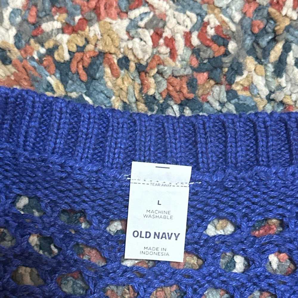 Old Navy Women's Blue Sweater - image 4