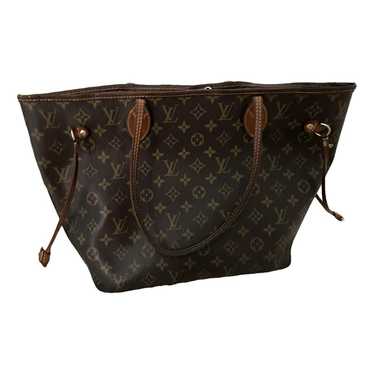 Louis Vuitton Neverfull leather tote