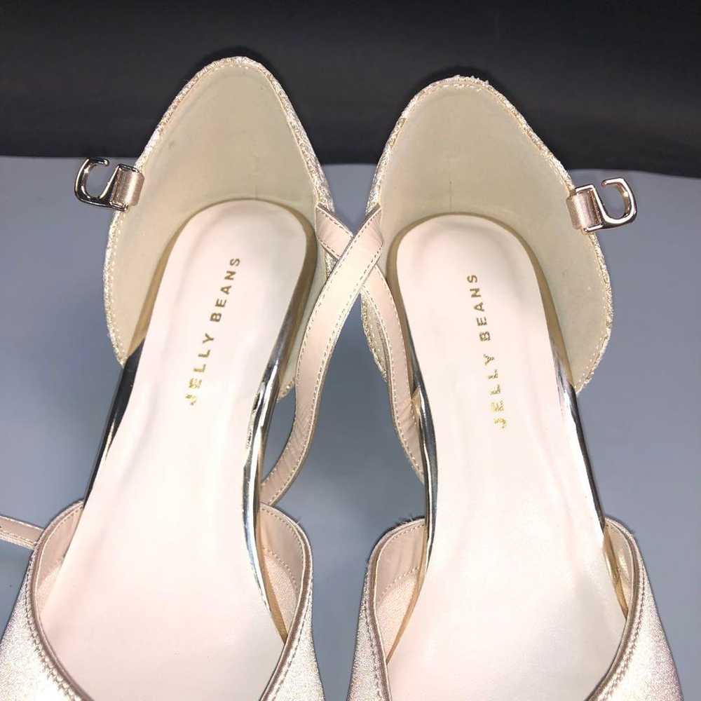 JELLY BEANS High Heel Pumps 24.5cm Beige - image 10