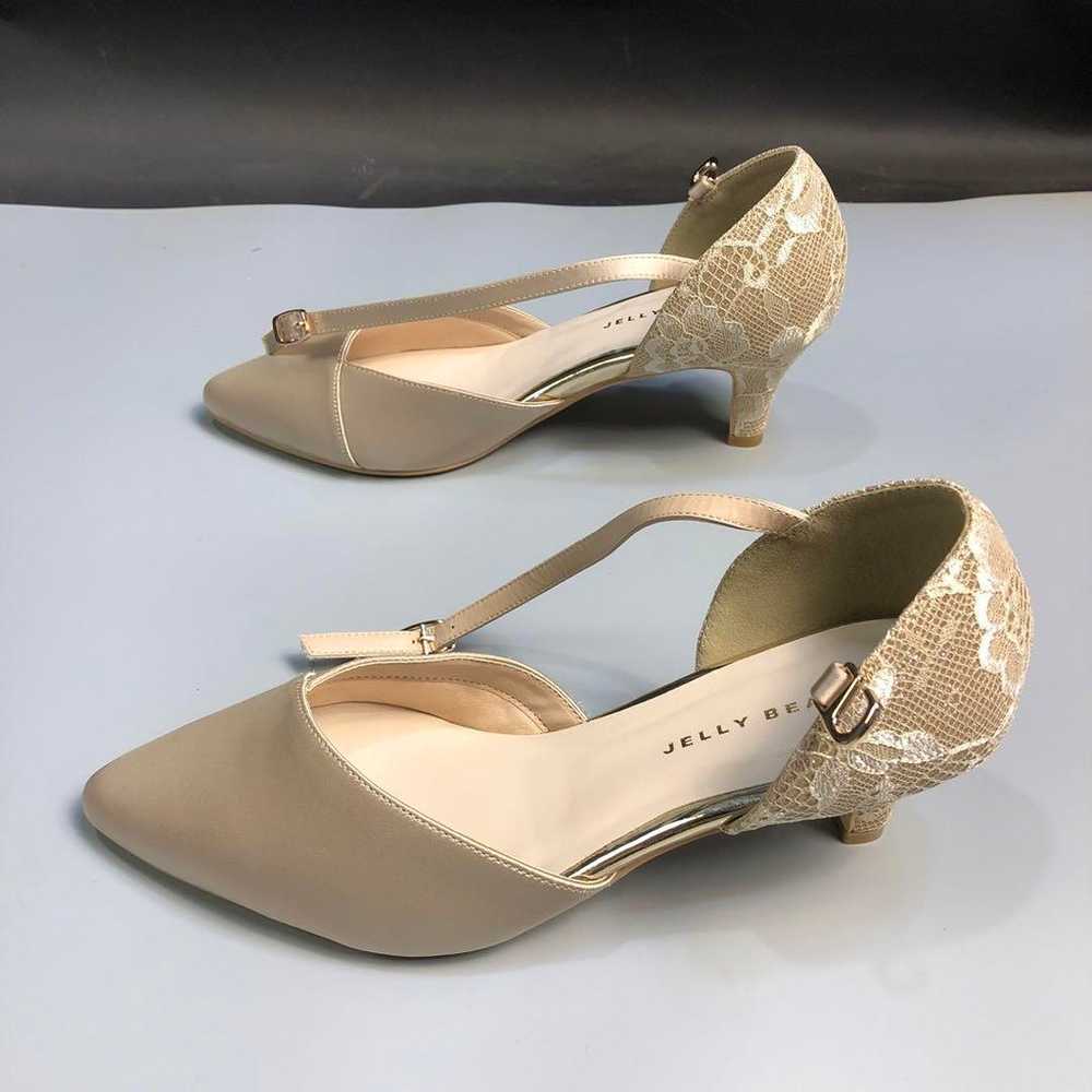 JELLY BEANS High Heel Pumps 24.5cm Beige - image 4