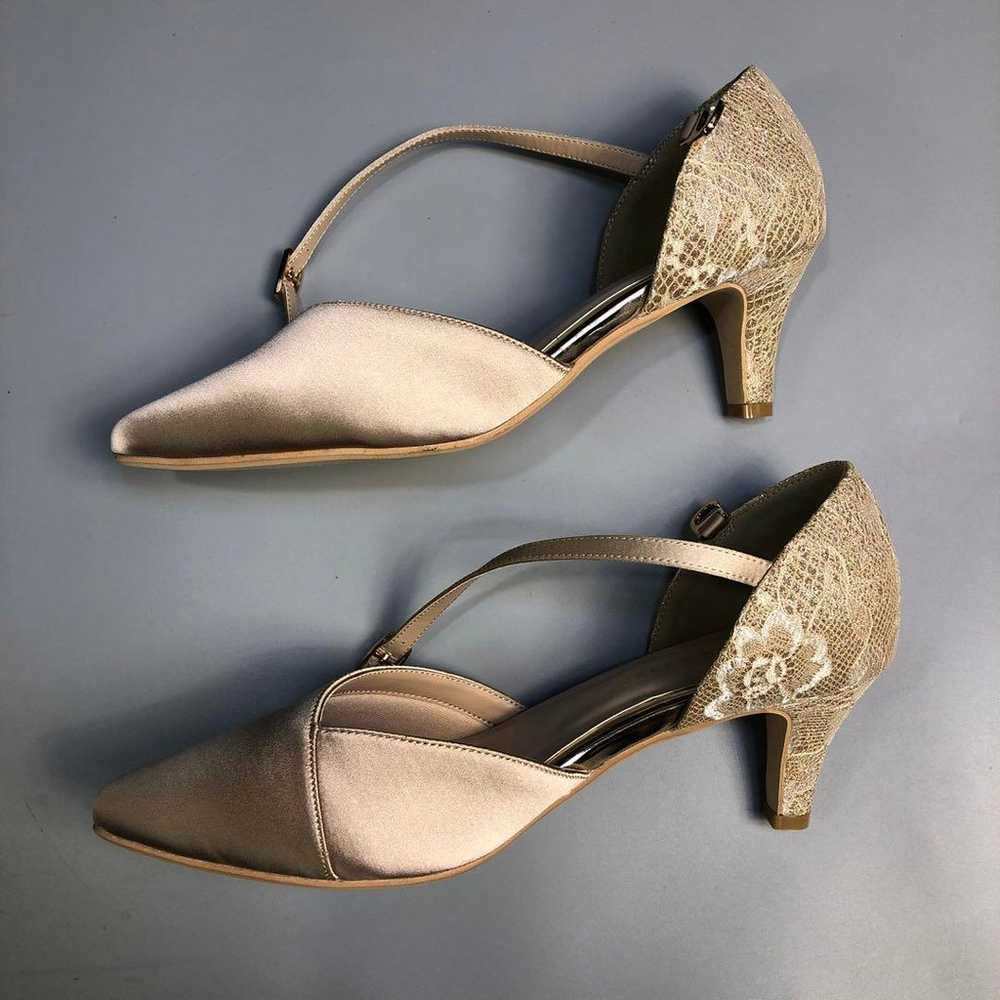 JELLY BEANS High Heel Pumps 24.5cm Beige - image 7