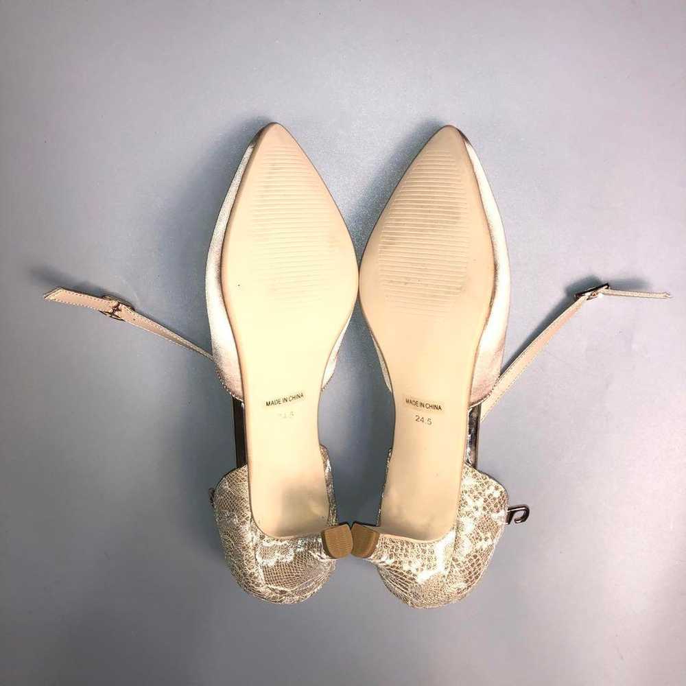 JELLY BEANS High Heel Pumps 24.5cm Beige - image 8