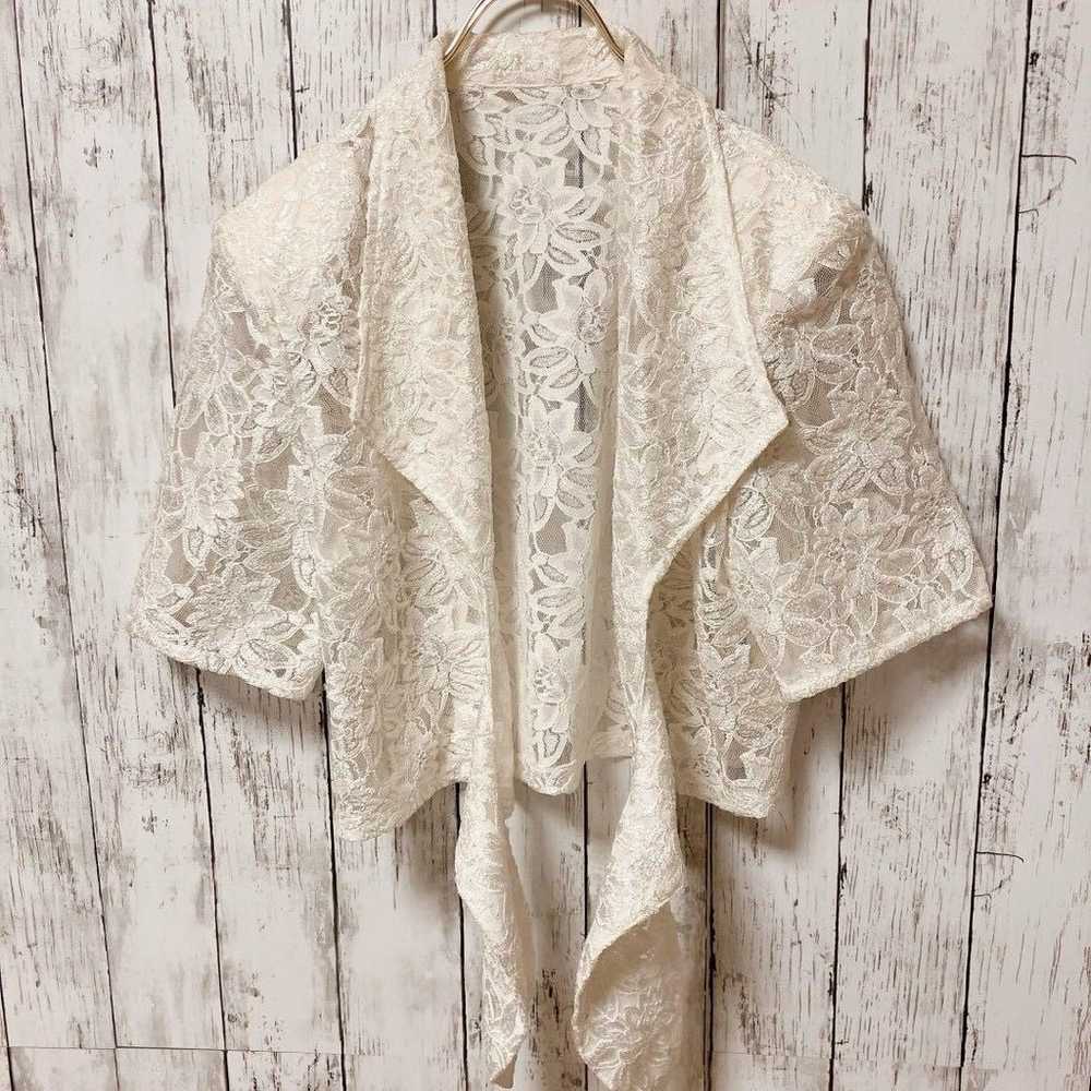 AGIR Total Lace Cardigan in Excellent Condition, … - image 1