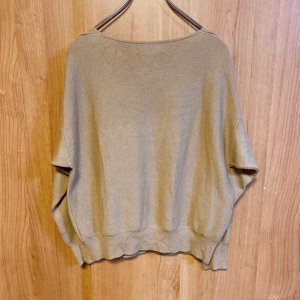 【SIMPLICITE】Simplicity sweater knit thin Beige F - image 4