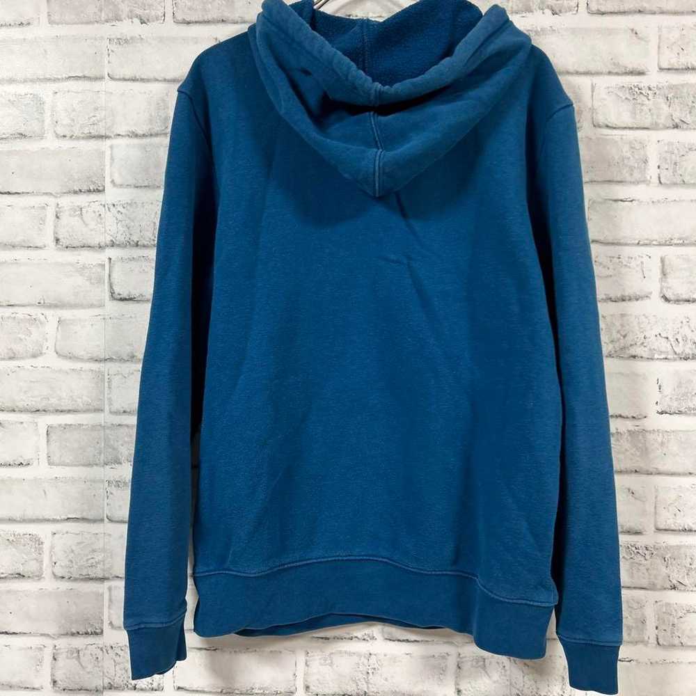 GAP Vintage Hoodie Parka Blue Big Logo - image 9