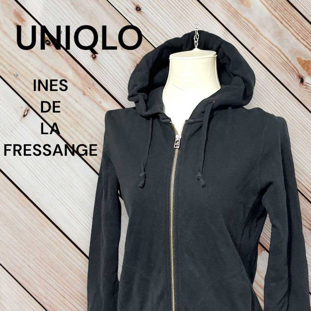 【UNIQLO】Ines Cotton Hooded Zip-Up Parka L - image 1