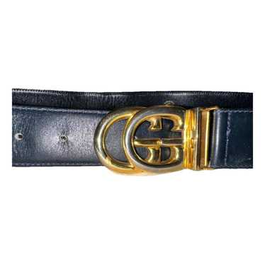 Gucci GG Buckle leather belt