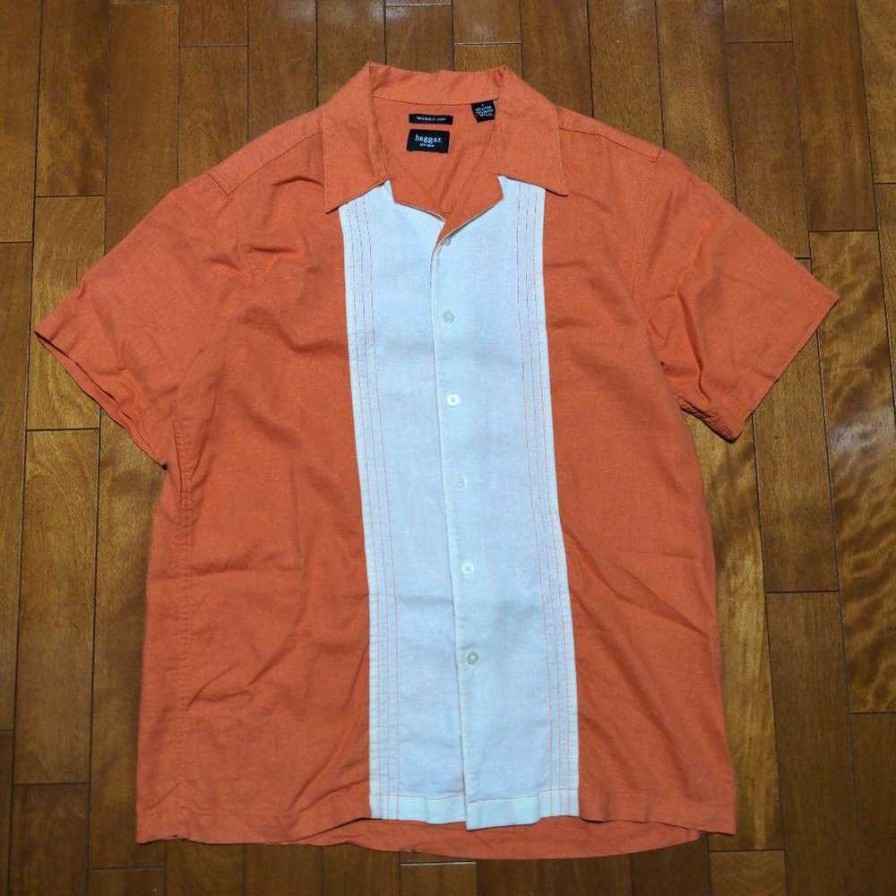 Haggar Vintage Open-Collar Shirt - image 1