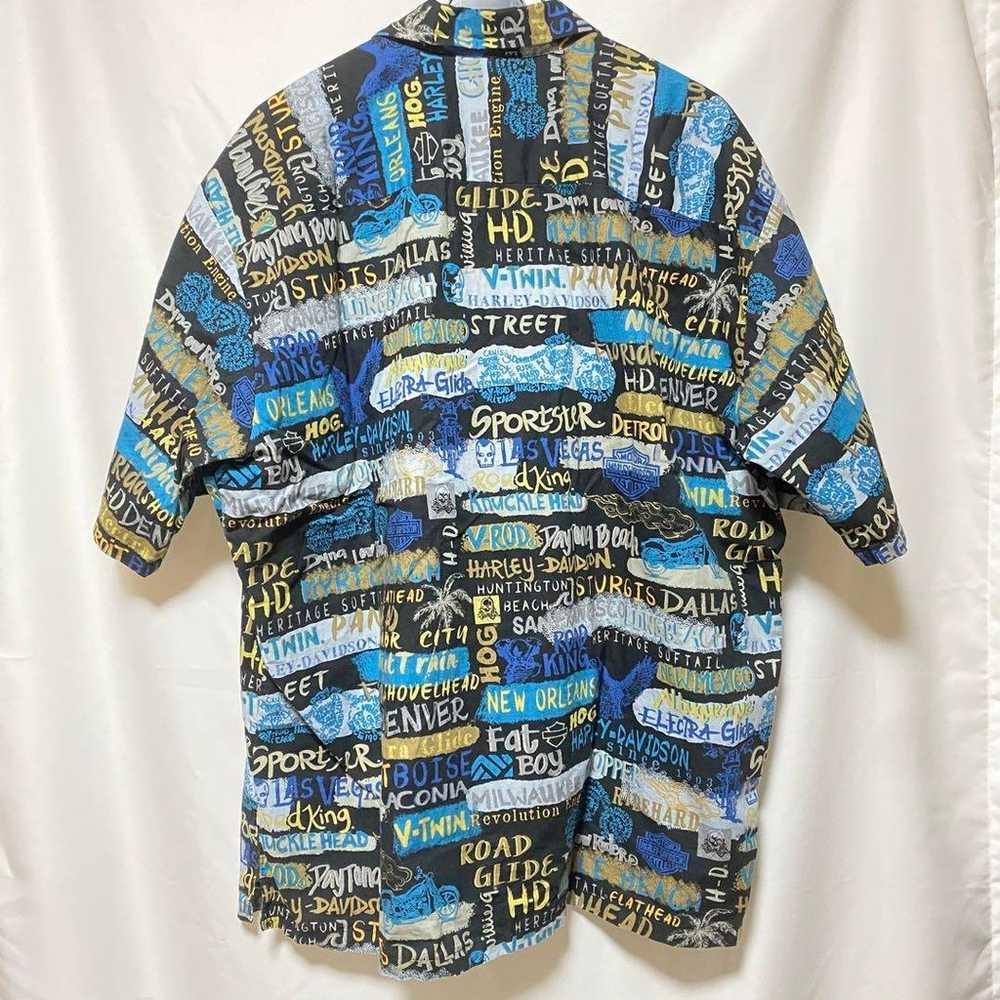 Harley-Davidson Aloha shirt 2XL Made in Hawaii. - image 2