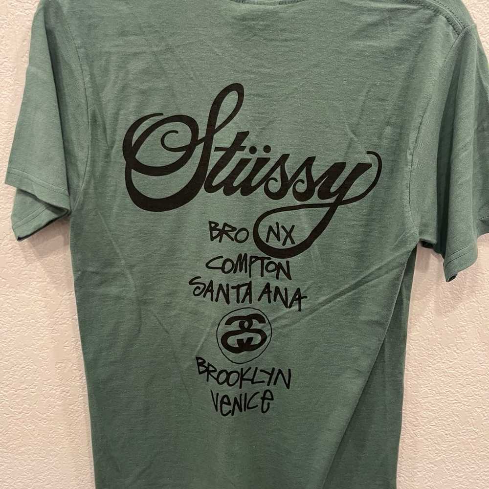 Stussy t shirt Y2K one of a kind rare - image 3