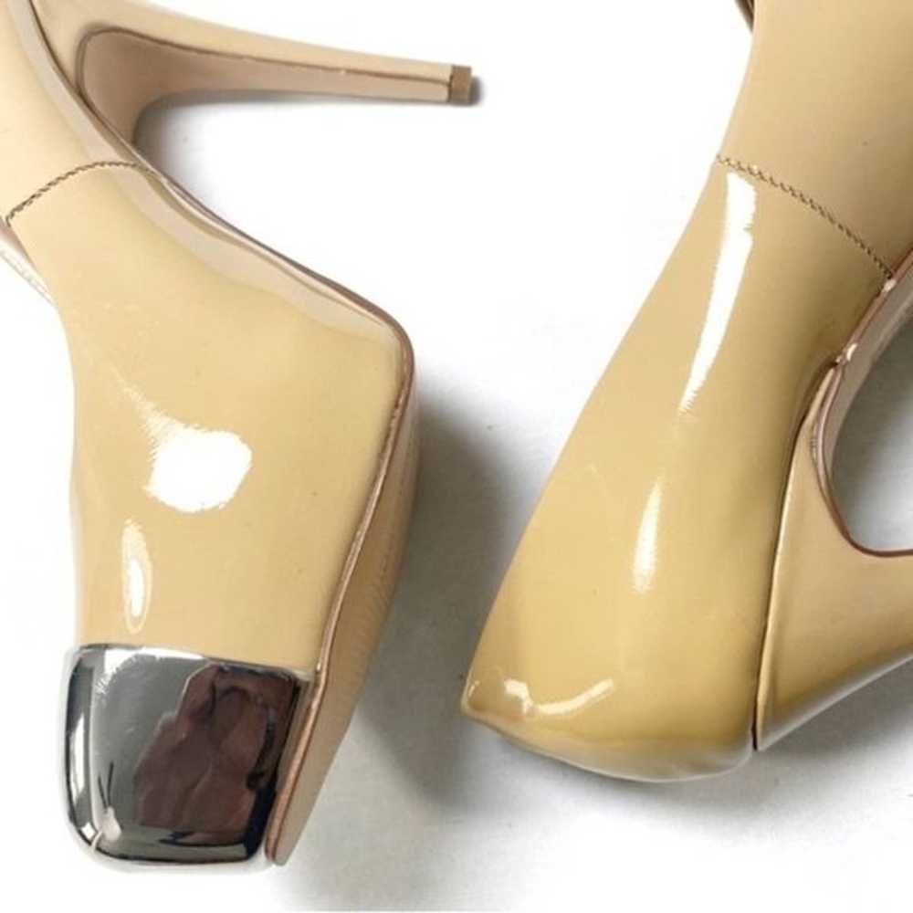 NWOT Dolce Vita Patent Leather Balko Tan Pumps - image 4