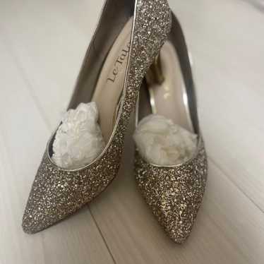 Le Talon Glitter Pumps