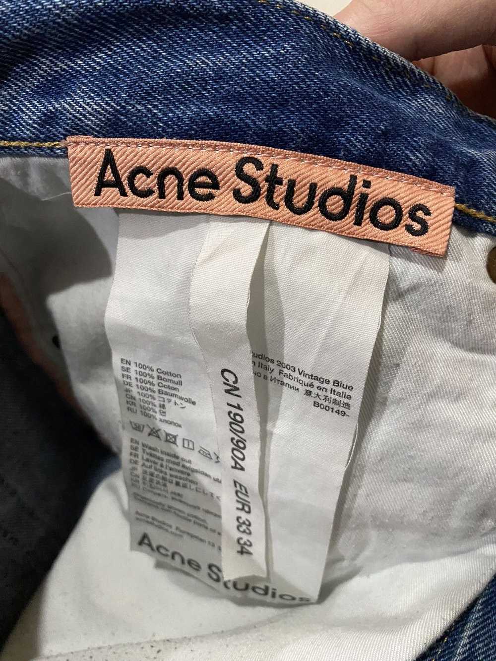 Acne Studios Acne Studios 2003 Jeans - Vintage Bl… - image 4