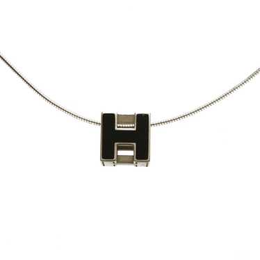 Jewelry Hermes Cage De Ash H Cube Logo Necklace Ch