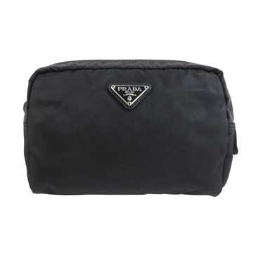 Prada Tessuto Black Synthetic Clutch Bag (Pre-Own… - image 1