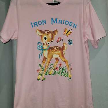 Iron Maiden 'Bambi' cottom t-shirt, Size M - image 1