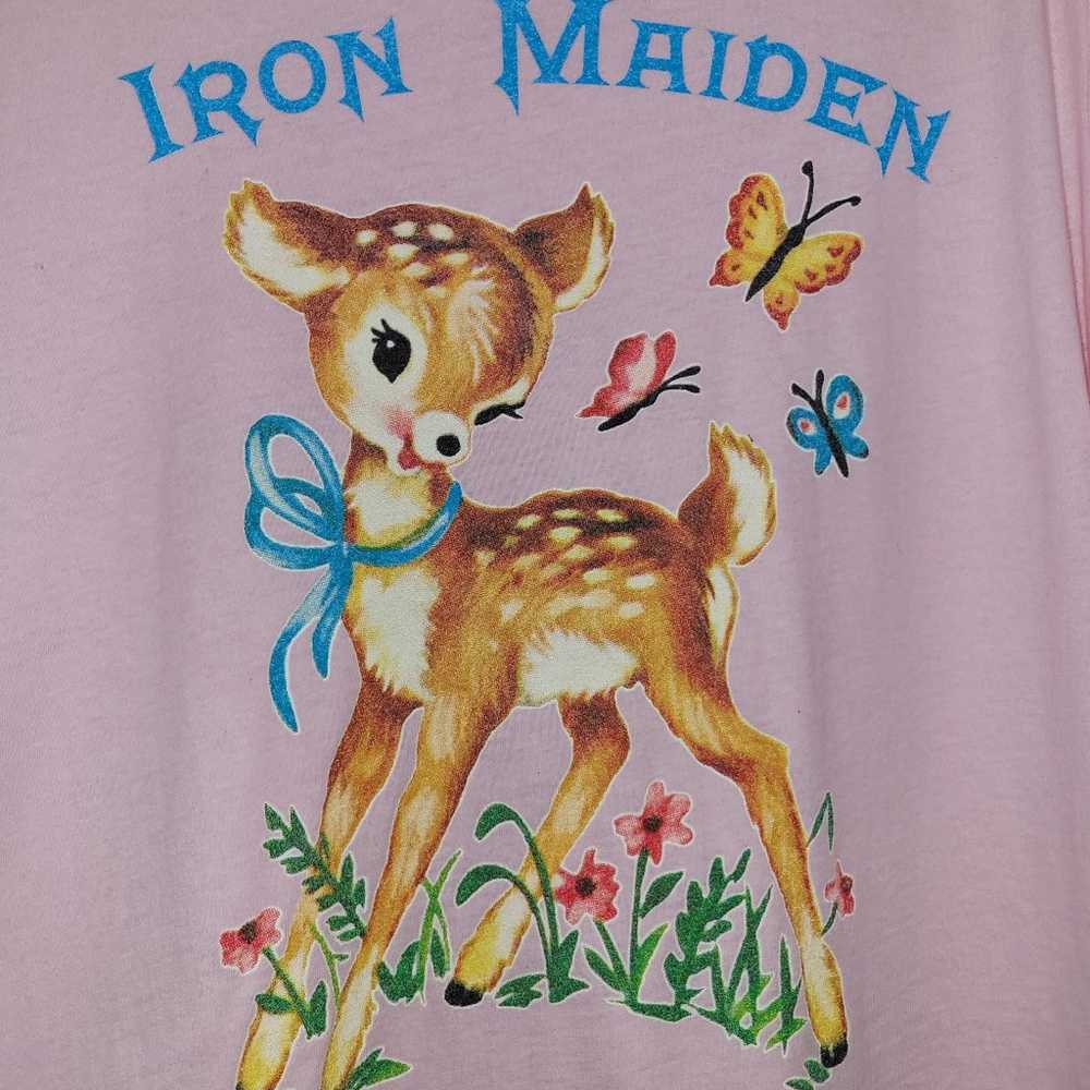 Iron Maiden 'Bambi' cottom t-shirt, Size M - image 2