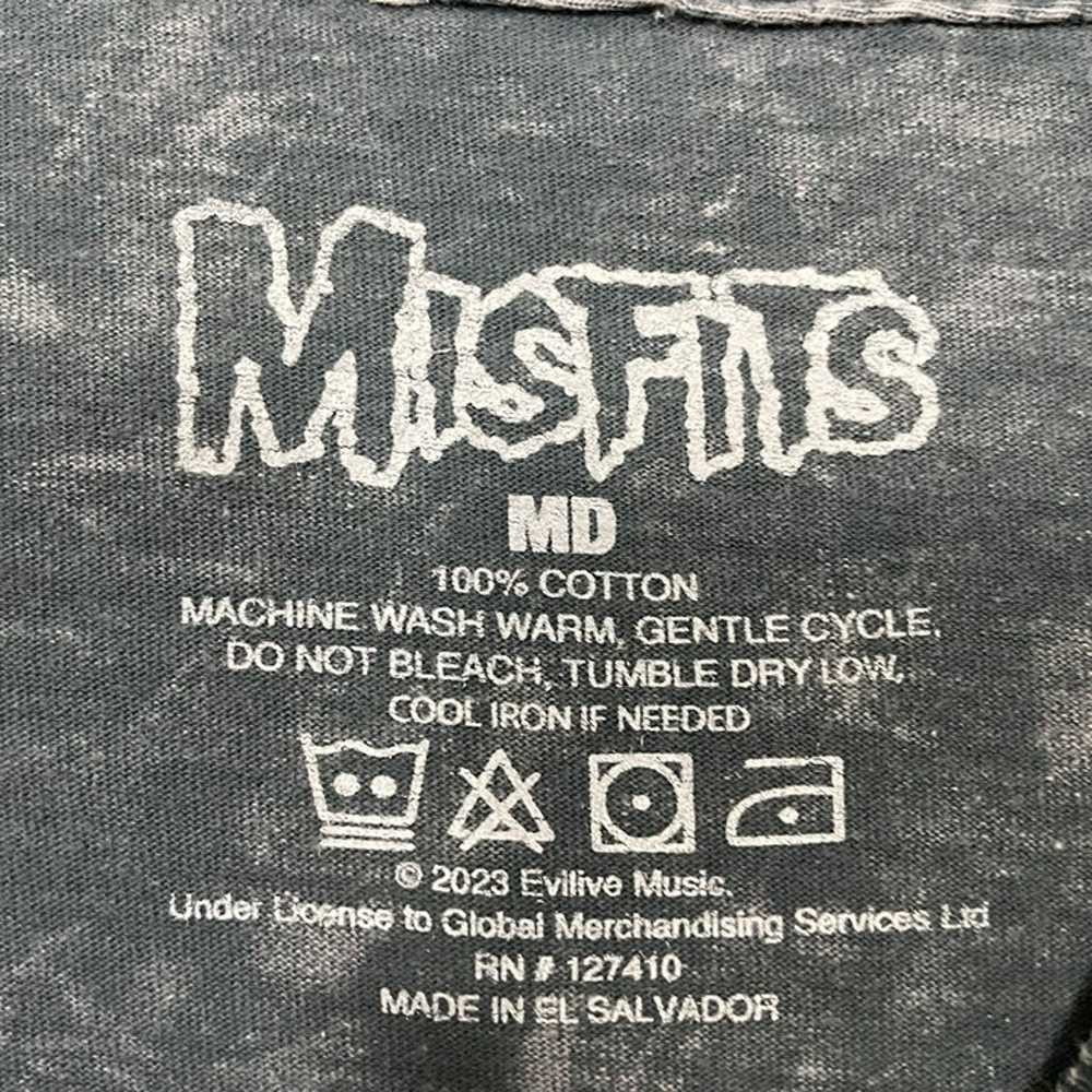 Vintage misfits rock band T-shirt size M - image 3