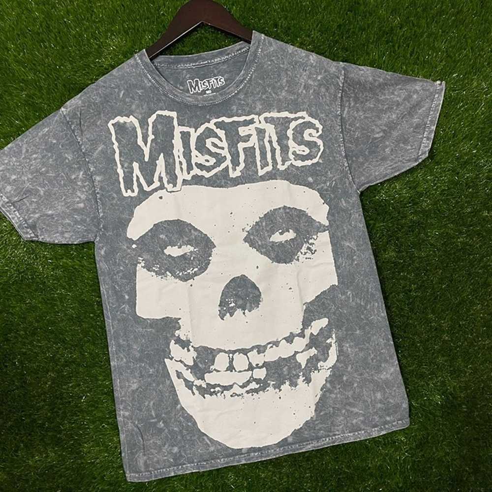 Vintage misfits rock band T-shirt size M - image 4