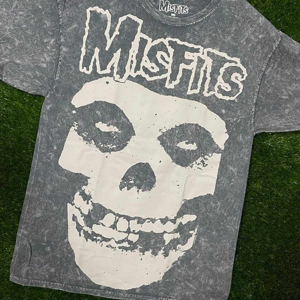 Vintage misfits rock band T-shirt size M - image 5