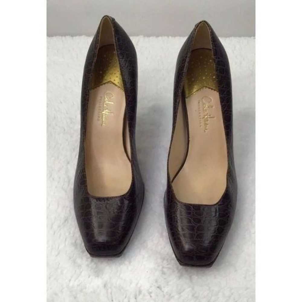 Women's Cole Haan Brown Leather Pumps Size 8 - image 3