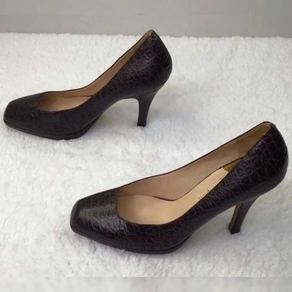 Women's Cole Haan Brown Leather Pumps Size 8 - image 4