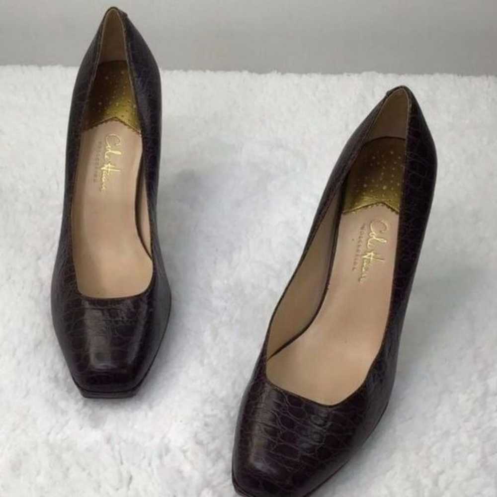 Women's Cole Haan Brown Leather Pumps Size 8 - image 6