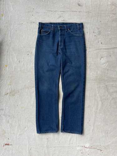 Levi's popular 900 Series Silver Tab 80s Vintage Straight Leg Blue White Railroad Stripe