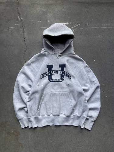 UMass Dartmouth Reverse Weave Cotton Exchange Hood