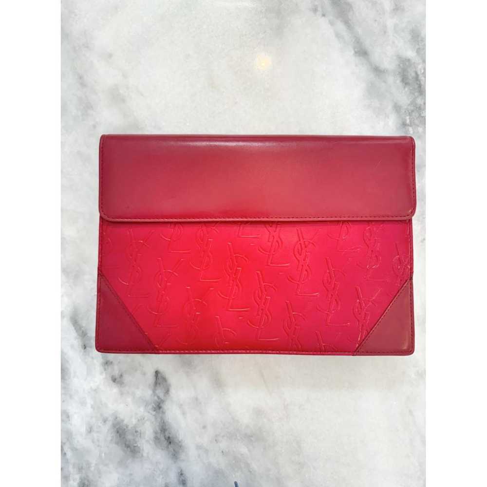 Yves Saint Laurent Leather clutch bag - image 2