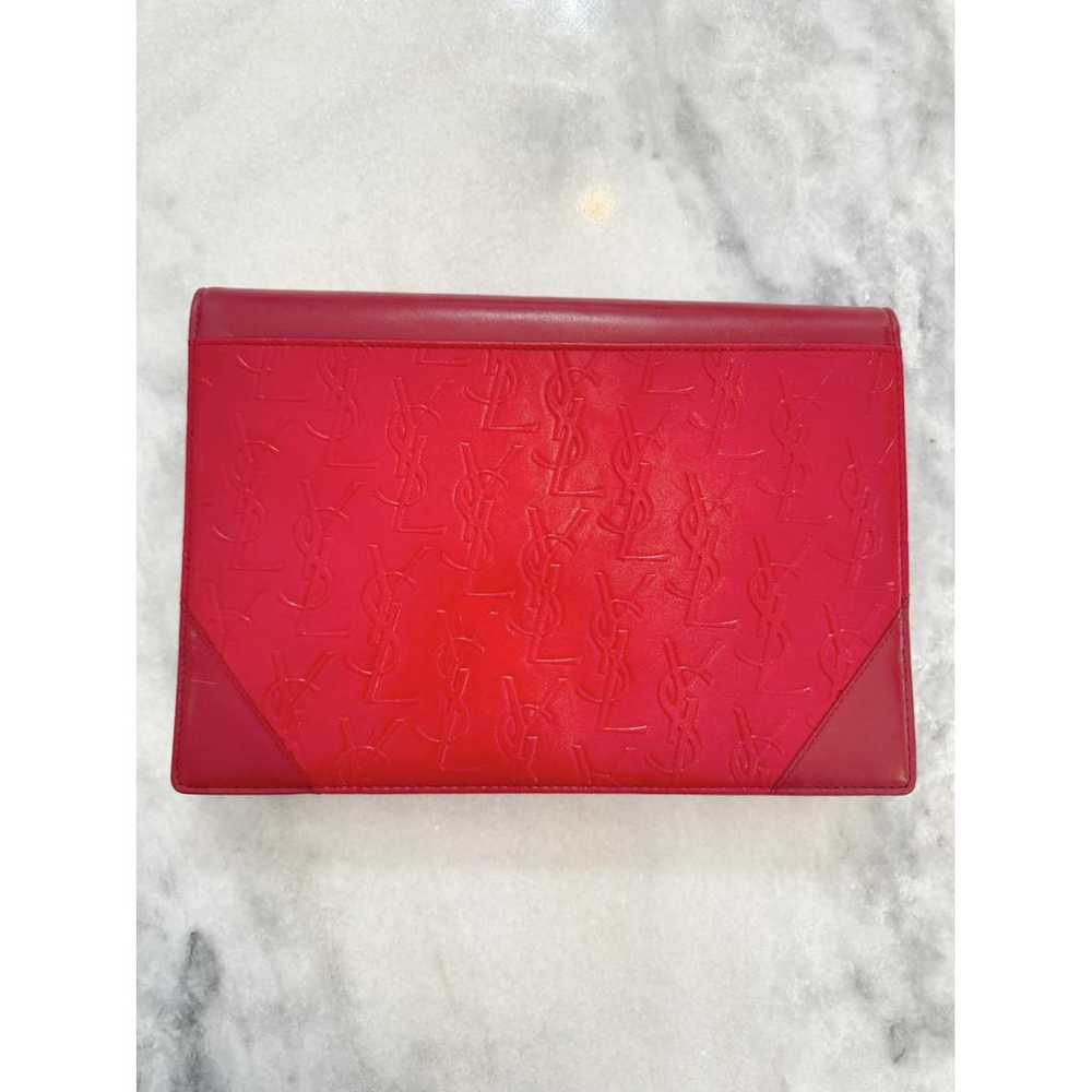 Yves Saint Laurent Leather clutch bag - image 8