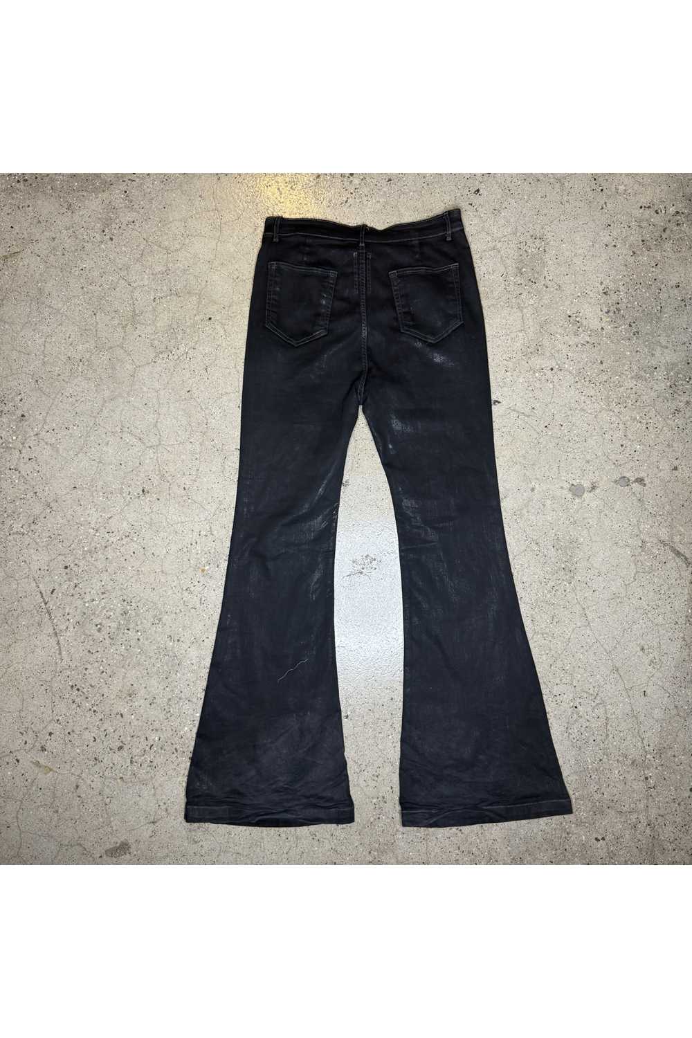 Rick Owens Black Waxed Bolan Denim - image 3