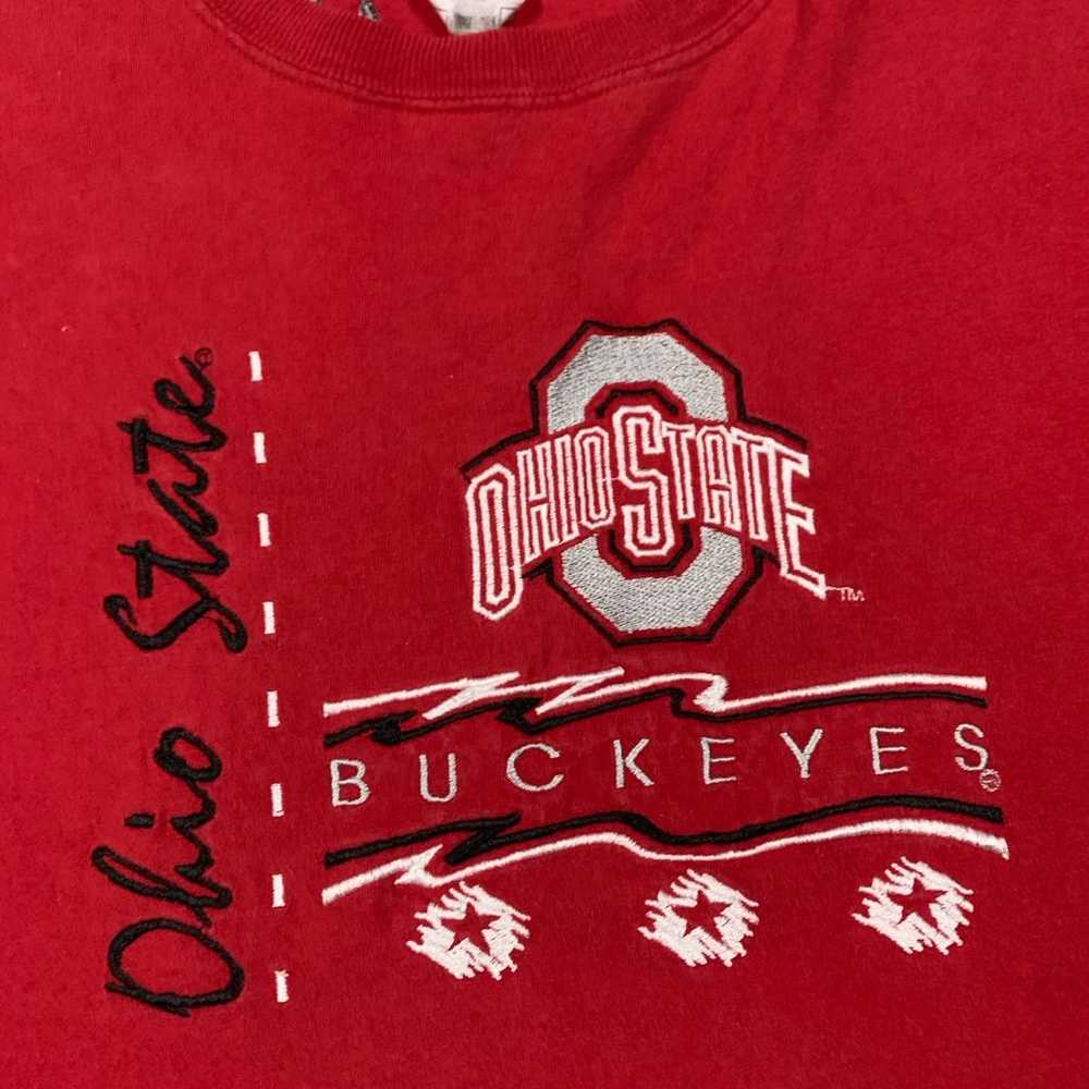 Vintage Ohio State Buckeyes College T Shirt - image 4