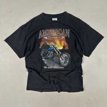 Vintage Y2K American Classic Motorcycle Bike Tee … - image 1