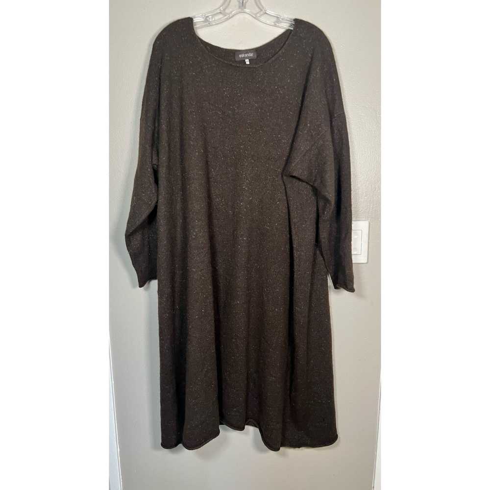 Eskandar Eskandar Rolled Cashmere Dress $2500 one… - image 4