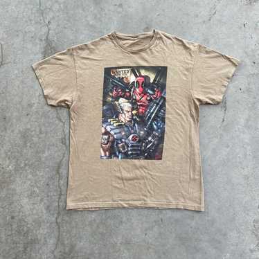 Y2k Marvel Deadpool & Cable T-Shirt