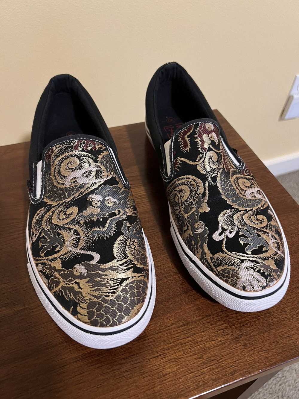 Japanese Brand Japanese art slip on van - image 2