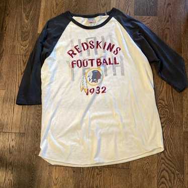 Designer Washington Redskins 3/4 Sleeve shirt